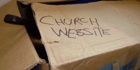 church website in a box